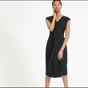 Everlane Japanese GoWeave Wrap Dress